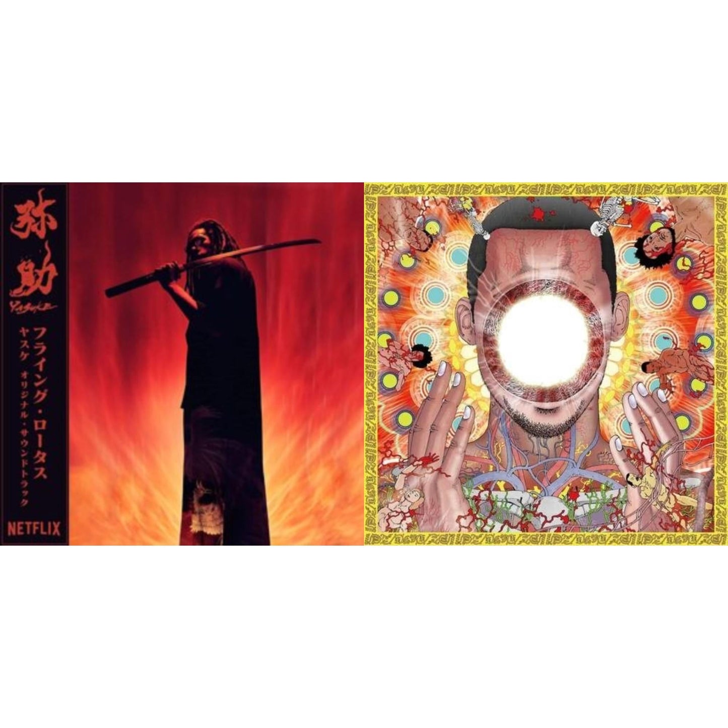 Flying Lotus - You're Dead & Yasuke - LP Vinyl Bundle