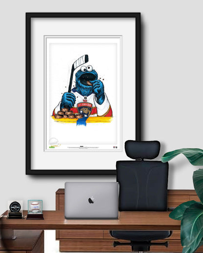 Cookie Monster x NHL Panthers Limited Edition Art Print