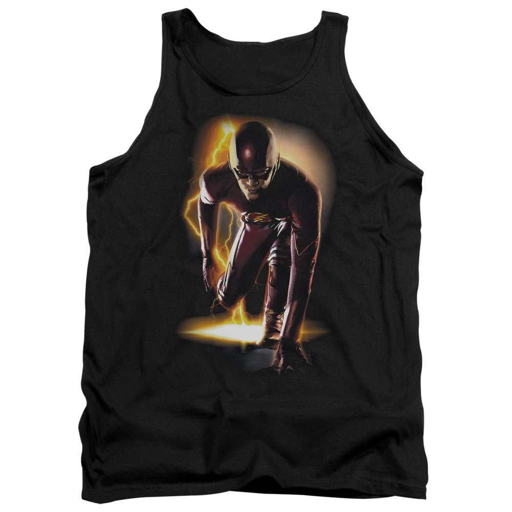 The Flash Ready Mens Tank Top Shirt Black