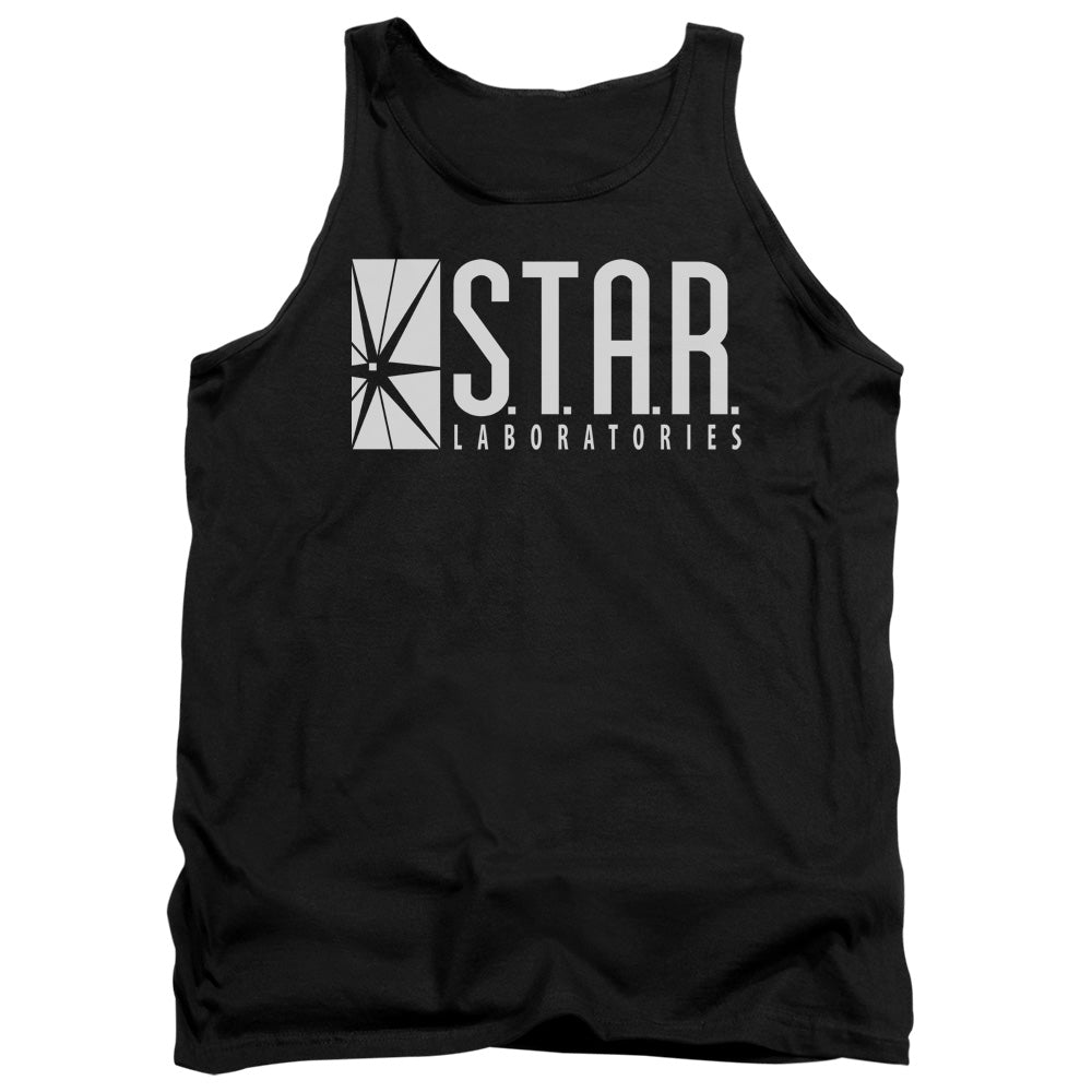 The Flash S.T.A.R. Mens Tank Top Shirt Black