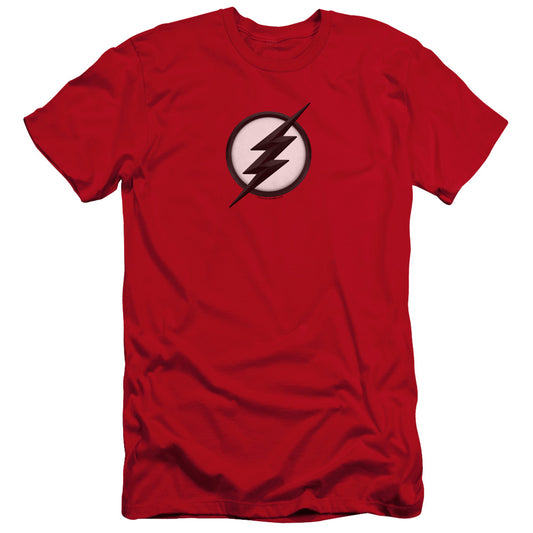 Flash Jesse Quick Logo Hbo Premium Bella Canvas Slim Fit Mens T Shirt Red