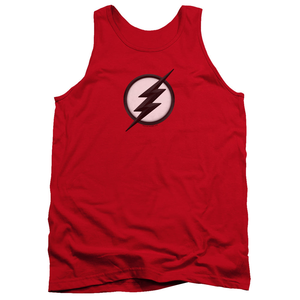 Flash Jesse Quick Logo Mens Tank Top Shirt Red