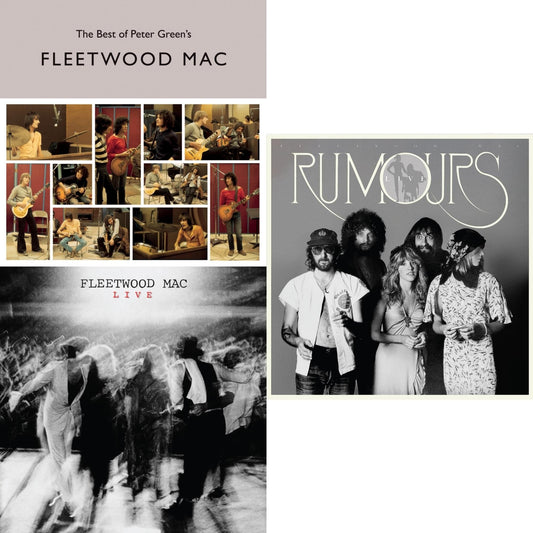 Fleetwood Mac - Best Of Peter Green's Fleetwood Mac (2LP/140G) & Fleetwood Mac Live (Super Deluxe Edition/2LP/3CD/7Inch) & Rumours Live (2LP)