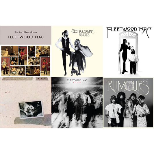 Fleetwood Mac - Best Of Peter Green's Fleetwood Mac (2LP/140G) & Rumours & Fleetwood Mac & Tusk (2LP) & Fleetwood Mac Live (Super Deluxe Edition/2LP/3CD/7Inch) & Rumours Live (2LP)