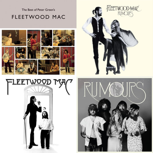 Fleetwood Mac - Best Of Peter Green's Fleetwood Mac (2LP/140G) & Rumours & Fleetwood Mac & Rumours Live (2LP)