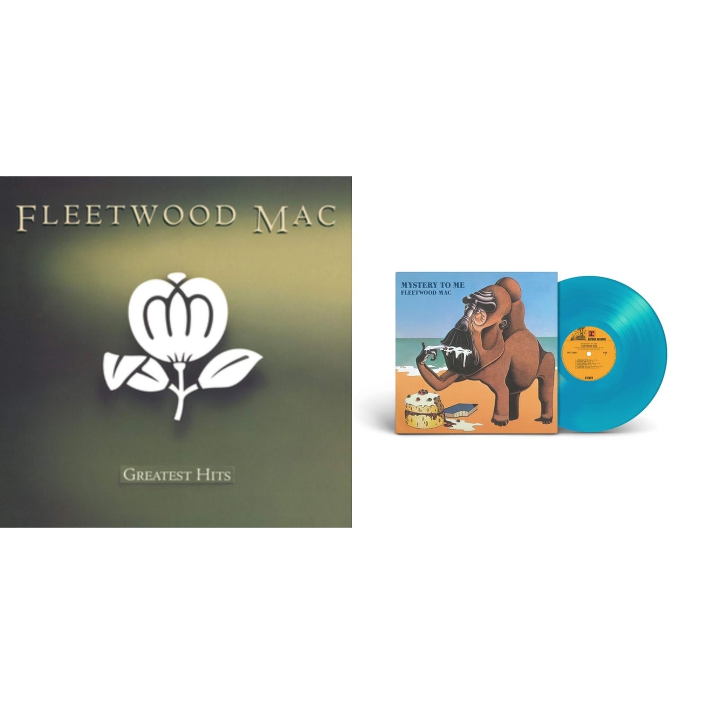 Fleetwood Mac - Greatest Hits & Mystery To Me (Ocean-Blue LP Vinyl) (Rocktober)