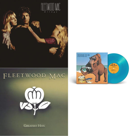 Fleetwood Mac - Mirage & Greatest Hits & Mystery To Me (Ocean-Blue LP Vinyl) (Rocktober)