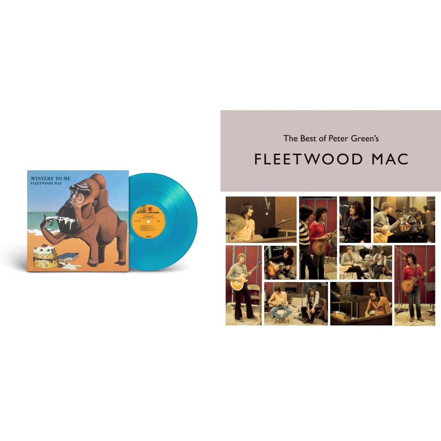 Fleetwood Mac - Best Of Peter Green's Fleetwood Mac (2LP/140G) & Mystery To Me (Ocean-Blue LP Vinyl) (Rocktober)