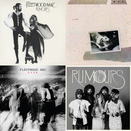 Fleetwood Mac - Rumours (2LP/45RPM/Deluxe) & Tusk (2LP) & Fleetwood Mac Live (Super Deluxe Edition/2LP/3CD/7Inch) & Rumours Live (2LP)