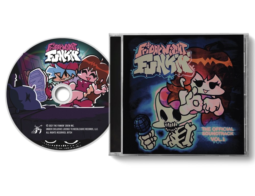 Friday Night Funkin' OST Vol. 1 - CD - Needlejuice Records - Music CD