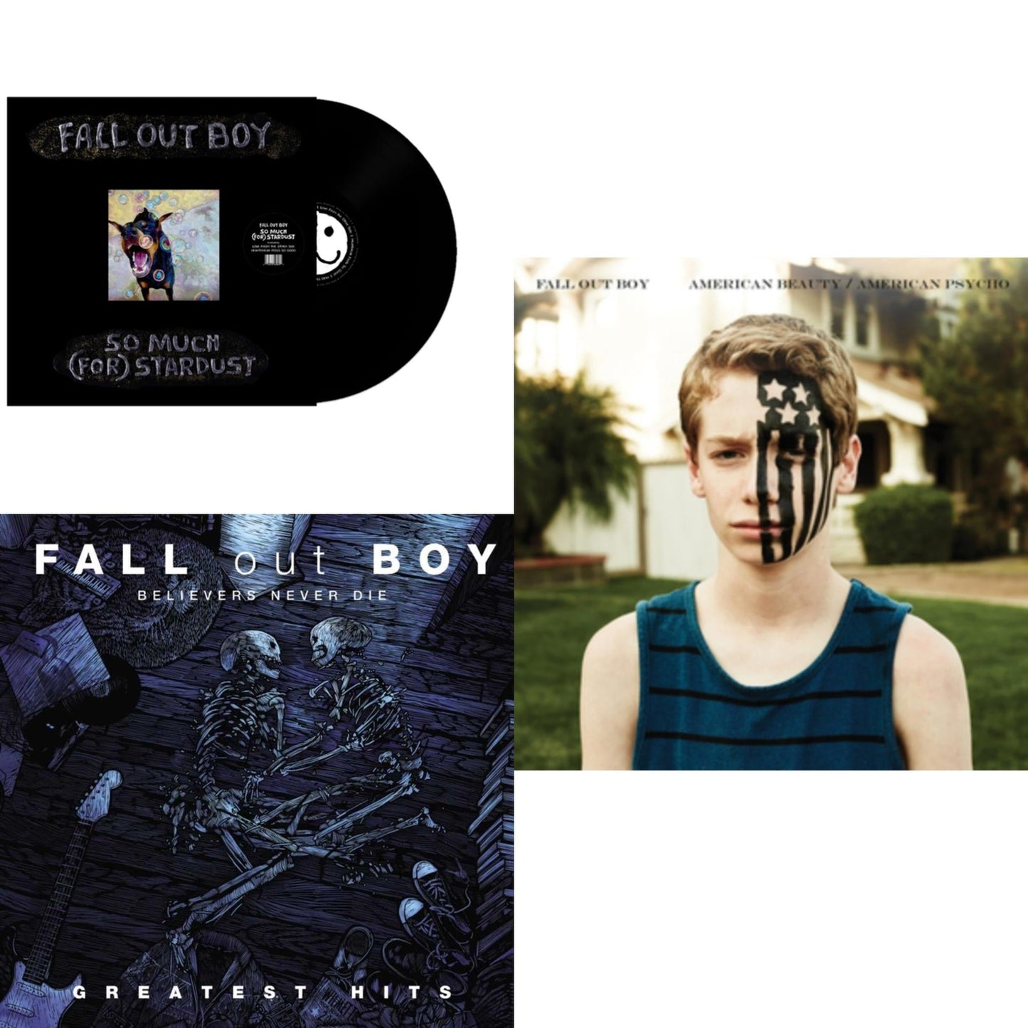 Fall Out Boy - So Much (For) Stardust & Believers Never Die (2LP) & American Beauty / American Psycho