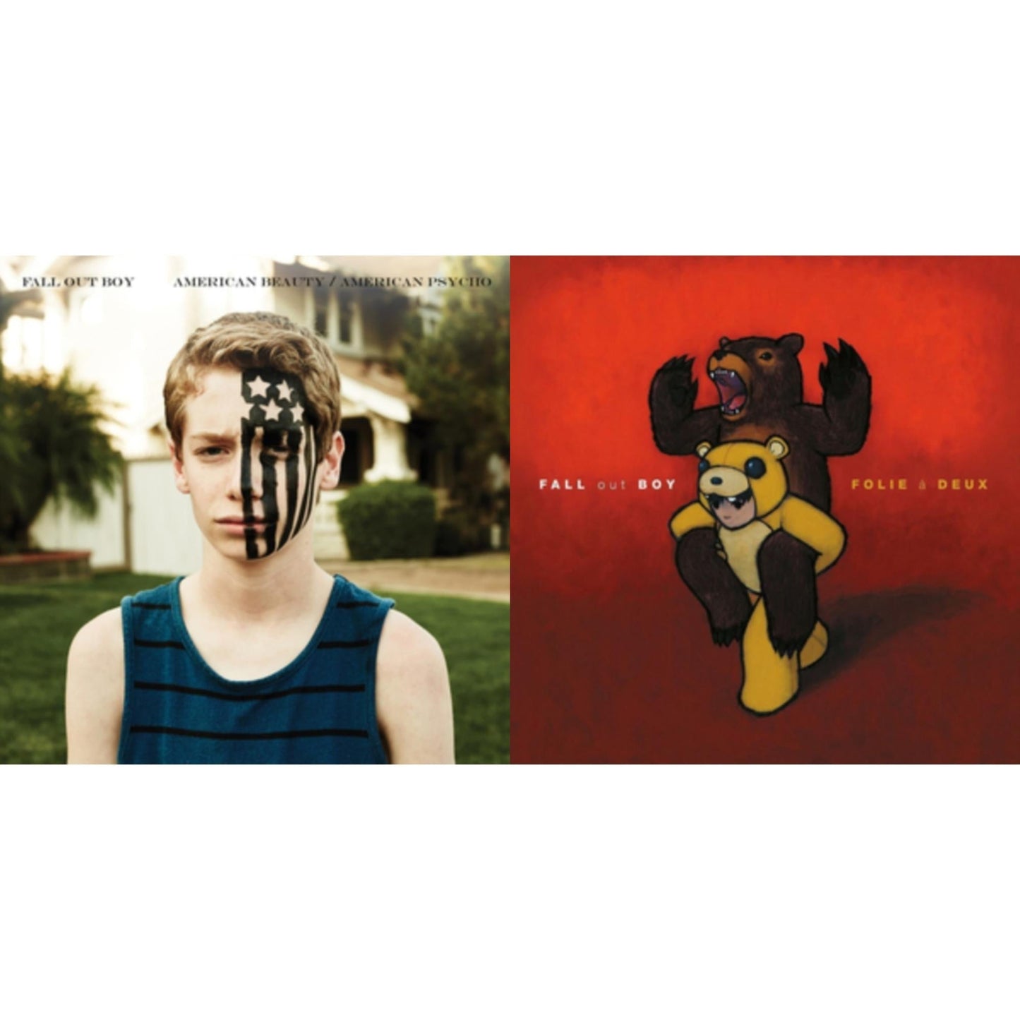 Fall Out Boy - Folie A Deux & American Beauty / American Psycho - LP Vinyl Bundle