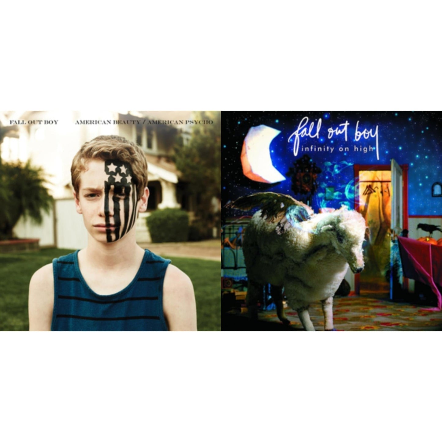 Fall Out Boy - American Beauty / American Psycho & Infinity On High - LP Vinyl Bundle
