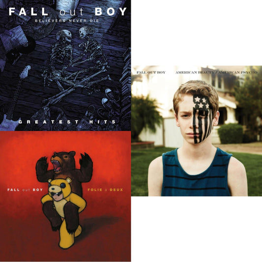 Fall Out Boy - Believers Never Die (2LP) & Folie A Deux & American Beauty / American Psycho