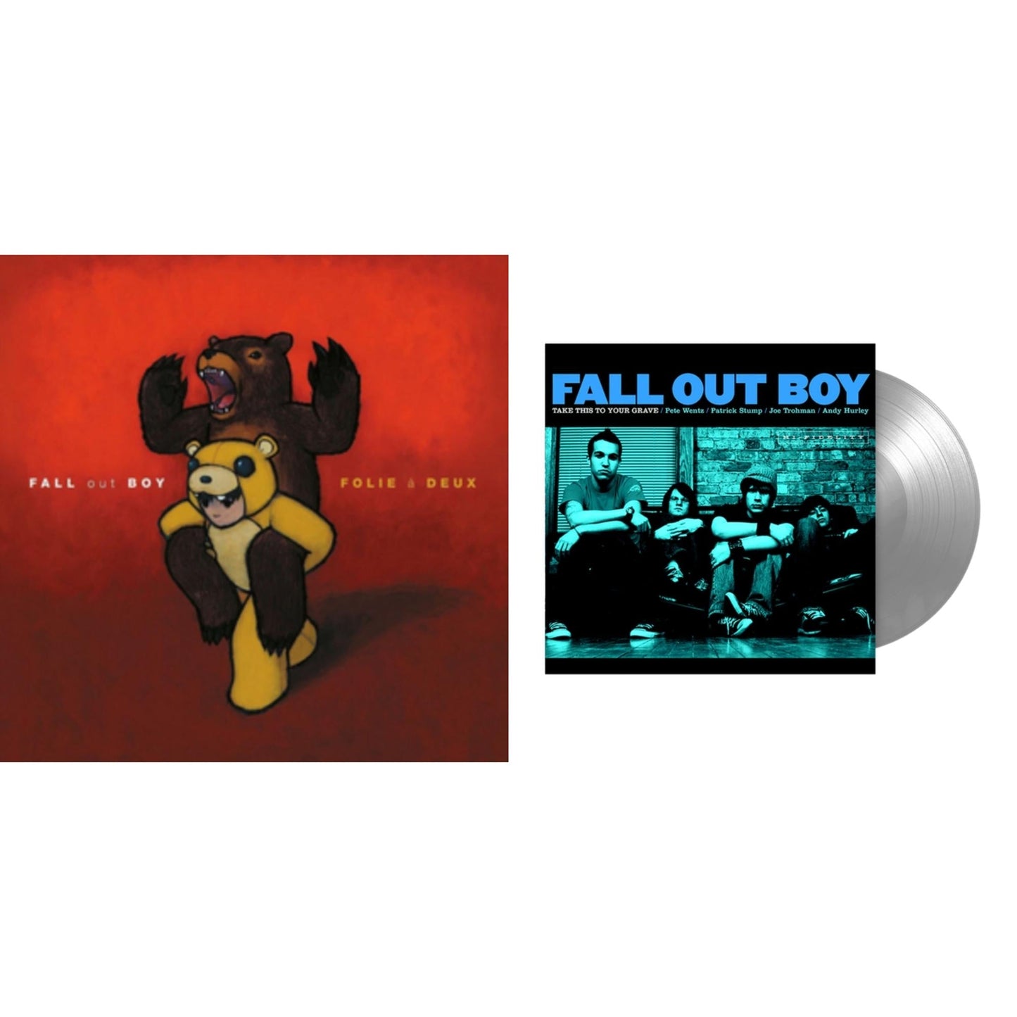 Fall Out Boy - Take This To Your Grave (Fbr 25Th Anniversary Edition/Silver LP Vinyl) & Folie A Deux