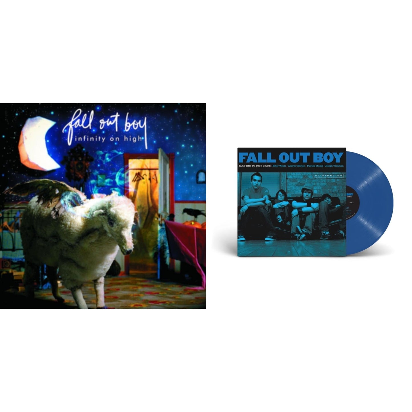 Fall Out Boy - Take This To Your Grave (20Th Anniversary/Blue Jay LP Vinyl) & Infinity On High