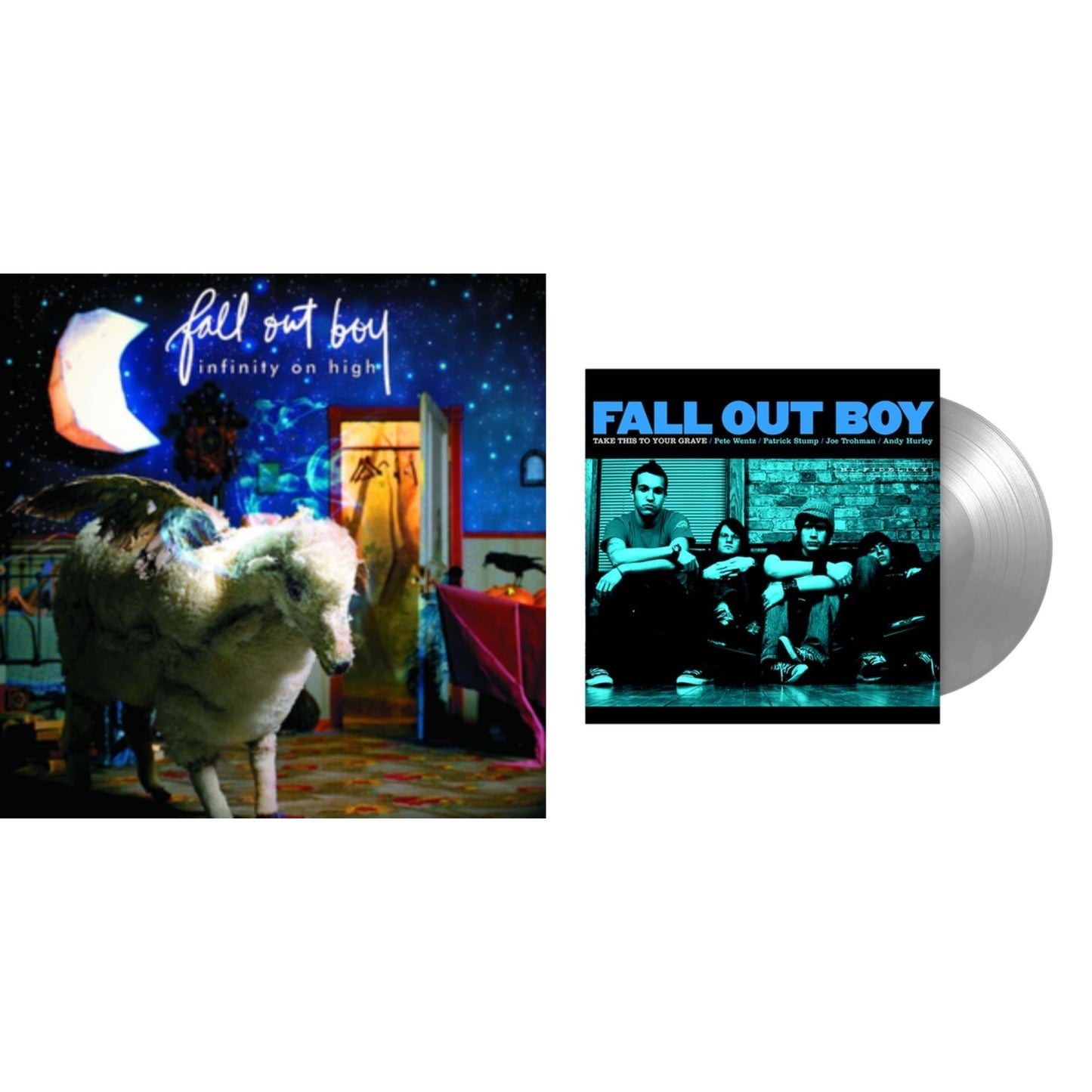 Fall Out Boy - Take This To Your Grave (Fbr 25Th Anniversary Edition/Silver LP Vinyl) & Infinity On High