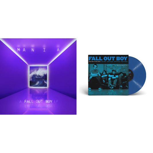 Fall Out Boy - Take This To Your Grave (20Th Anniversary/Blue Jay LP Vinyl) & M A N I  A (LP)