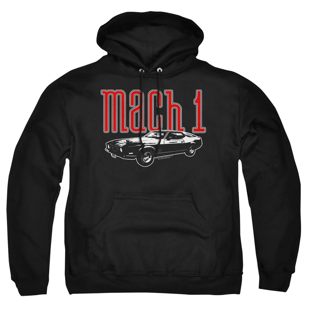 Ford Mustang Mach 1 Mens Hoodie Black