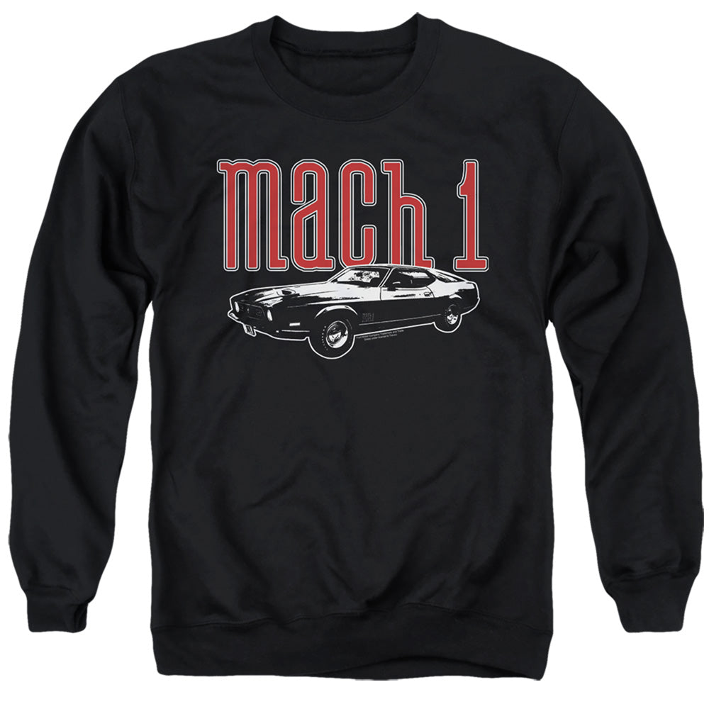 Ford Mustang Mach 1 Mens Crewneck Sweatshirt Black