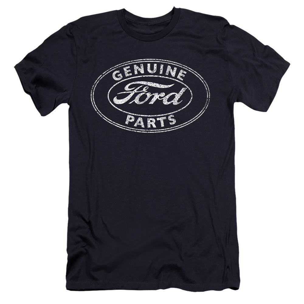 Ford Genuine Parts Hbo Premium Bella Canvas Slim Fit Mens T Shirt Navy