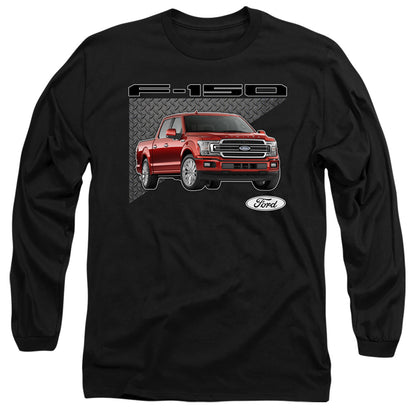 Ford Trucks F 150 Mens Long Sleeve Shirt Black Officially Licensed
