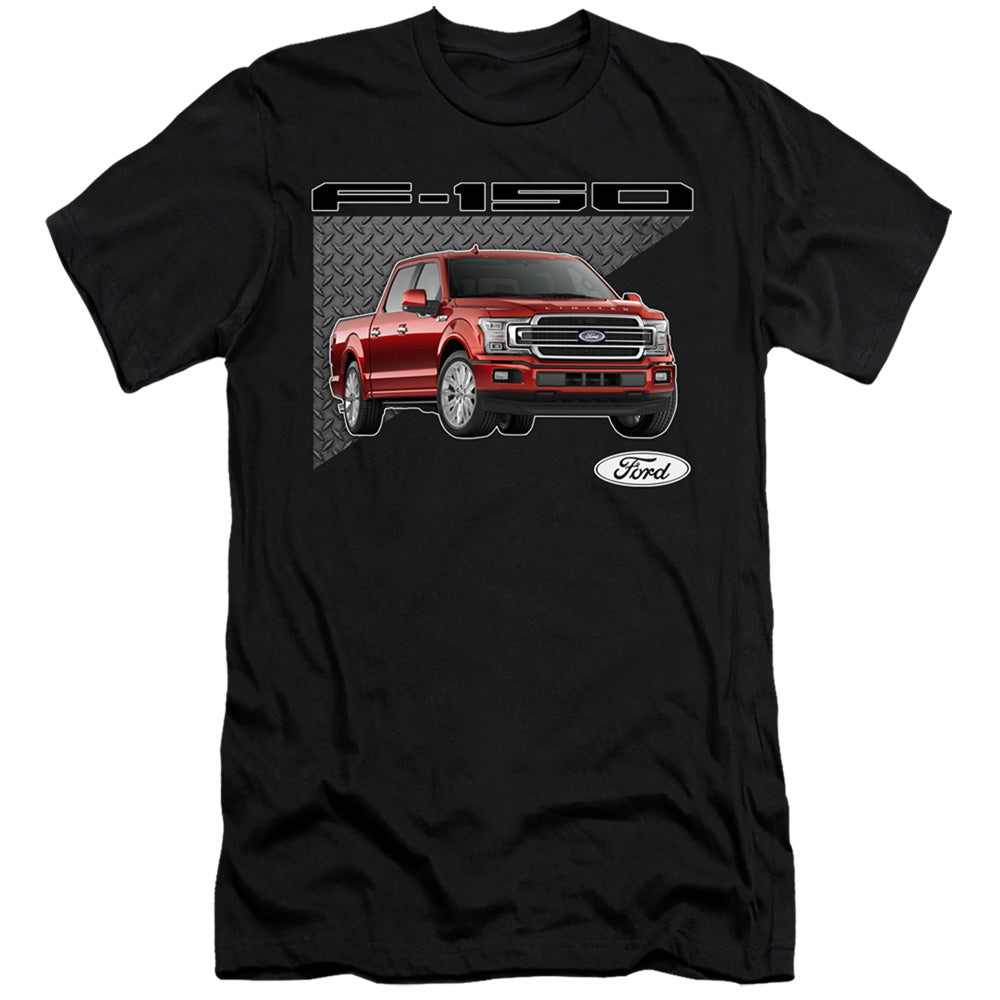 Ford Trucks F 150 Hbo Premium Bella Canvas Slim Fit Mens T Shirt Black