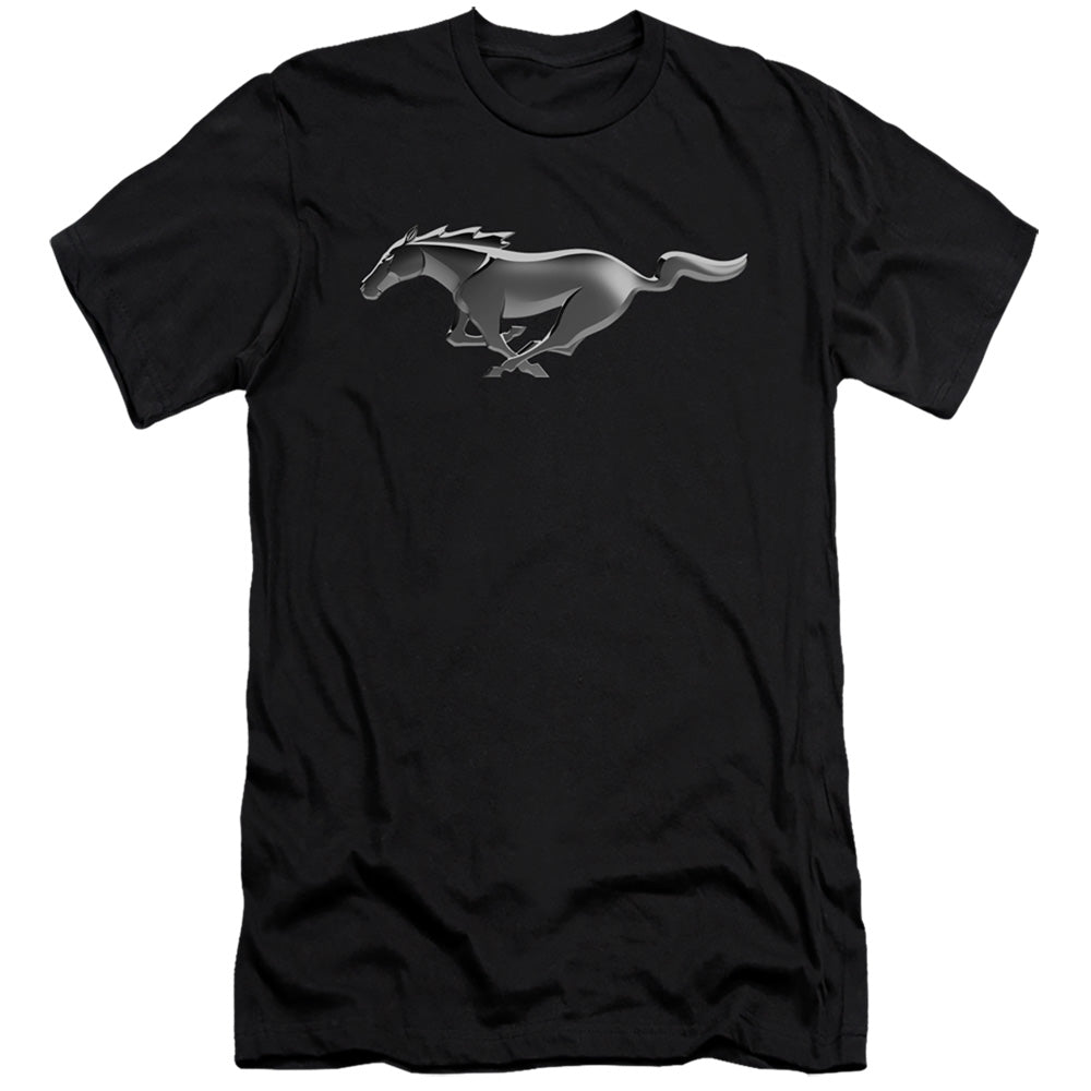 Ford Mustang Modern Mustang Hbo Premium Bella Canvas Slim Fit Mens T Shirt Black