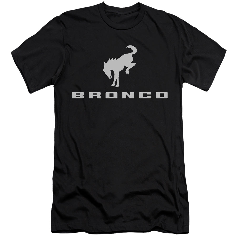 Ford Bronco New Bronco Logo Hbo Premium Bella Canvas Slim Fit Mens T Shirt Black