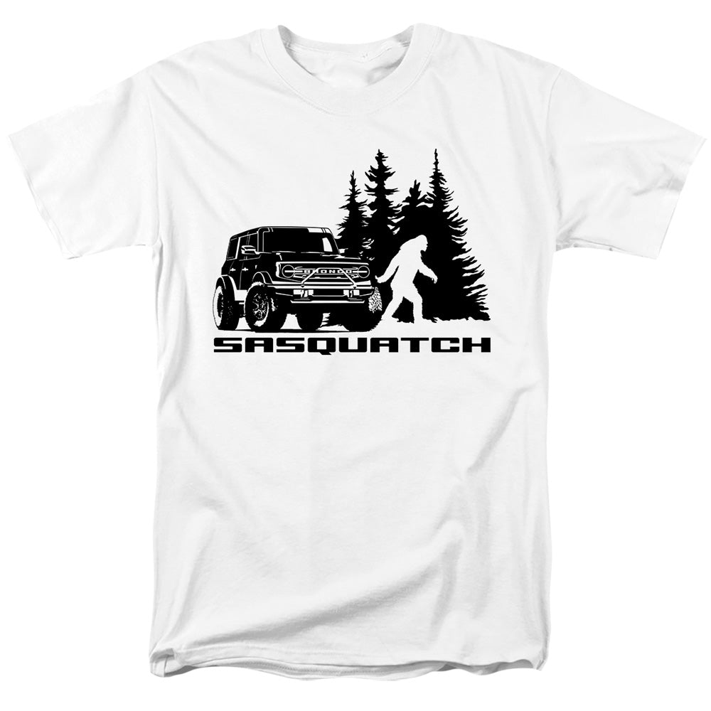 Ford Bronco Sasquatch Mens T Shirt White