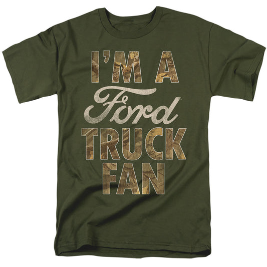 Ford Ford Truck Man Camo Mens T Shirt Military Green