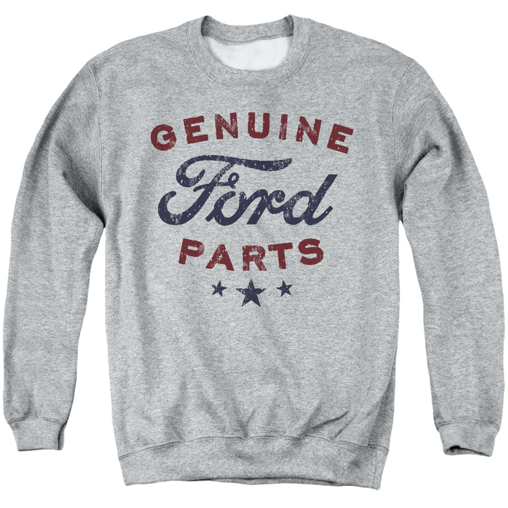 Ford Genuine Parts Mens Crewneck Sweatshirt Athletic Heather