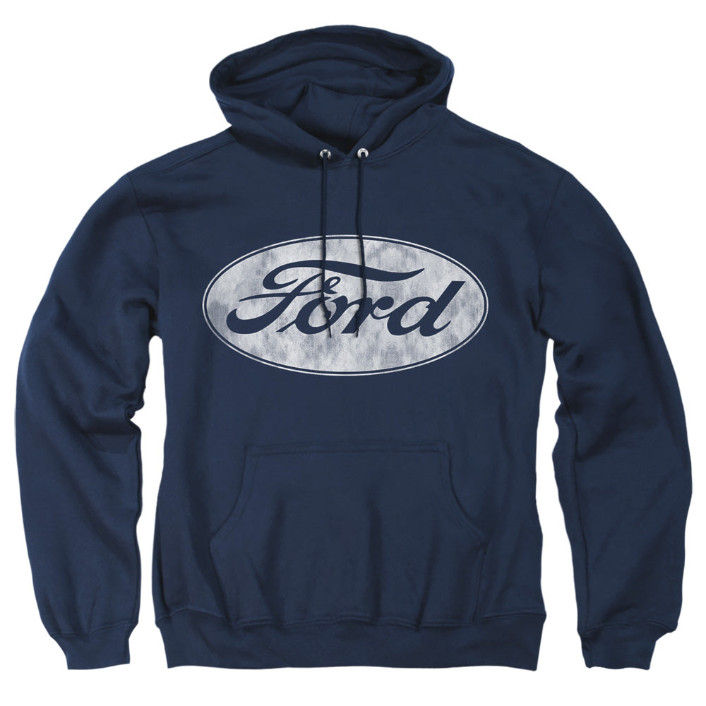 Ford Logo Mens Hoodie Navy Officially Licensed
