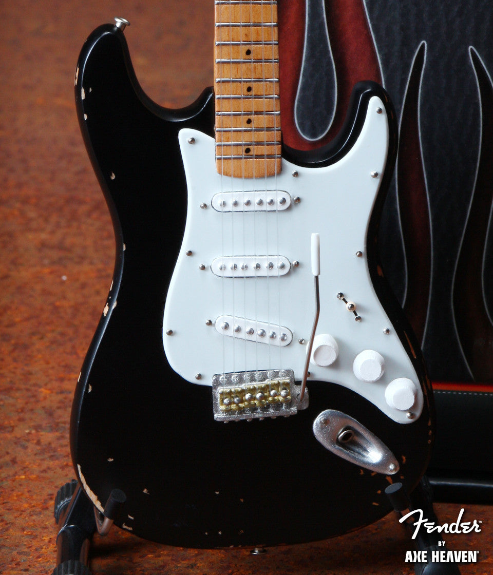 Eric Clapton Blackie Vintage Fender™ Strat™ Miniature Guitar Replica - Officially Licensed