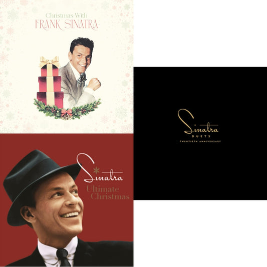 Frank Sinatra - Christmas With Frank Sinatra (150G/Opaque White LP Vinyl) & Duets & Ultimate Christmas (2LP)