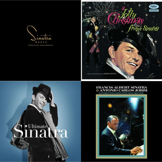 Frank Sinatra - Duets & Jolly Christmas From Frank Sinatra  & Ultimate Sinatra & Francis Albert Sinatra & Antonio Carlos Jobim - LP Vinyl Bundle