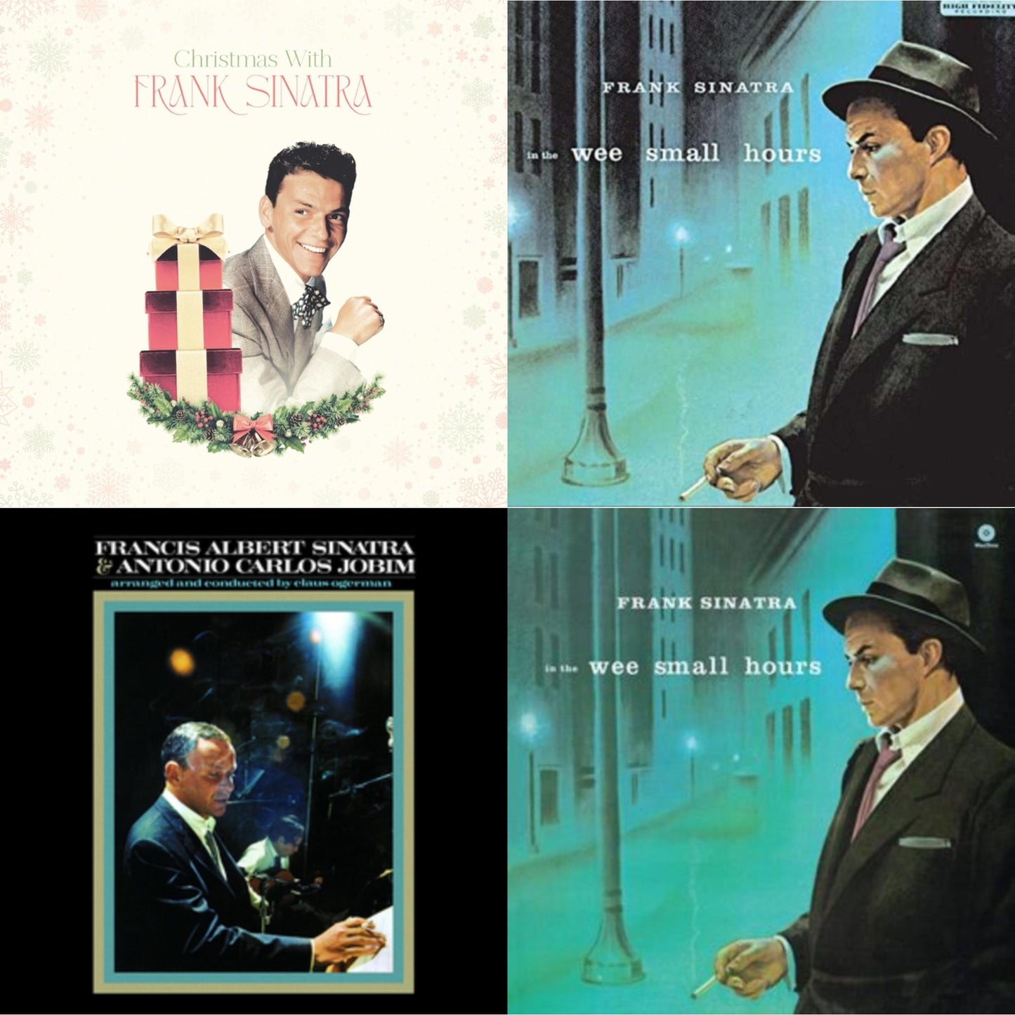 Frank Sinatra - Christmas With Frank Sinatra (150G/Opaque White LP Vinyl) & In The Wee Small Hours & Francis Albert Sinatra & Antonio Carlos Jobim & In The Wee Small Hours