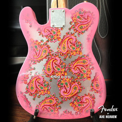 Fender™ Miniature Pink Paisley Telecaster™ Guitar Replica - Officially Licensed