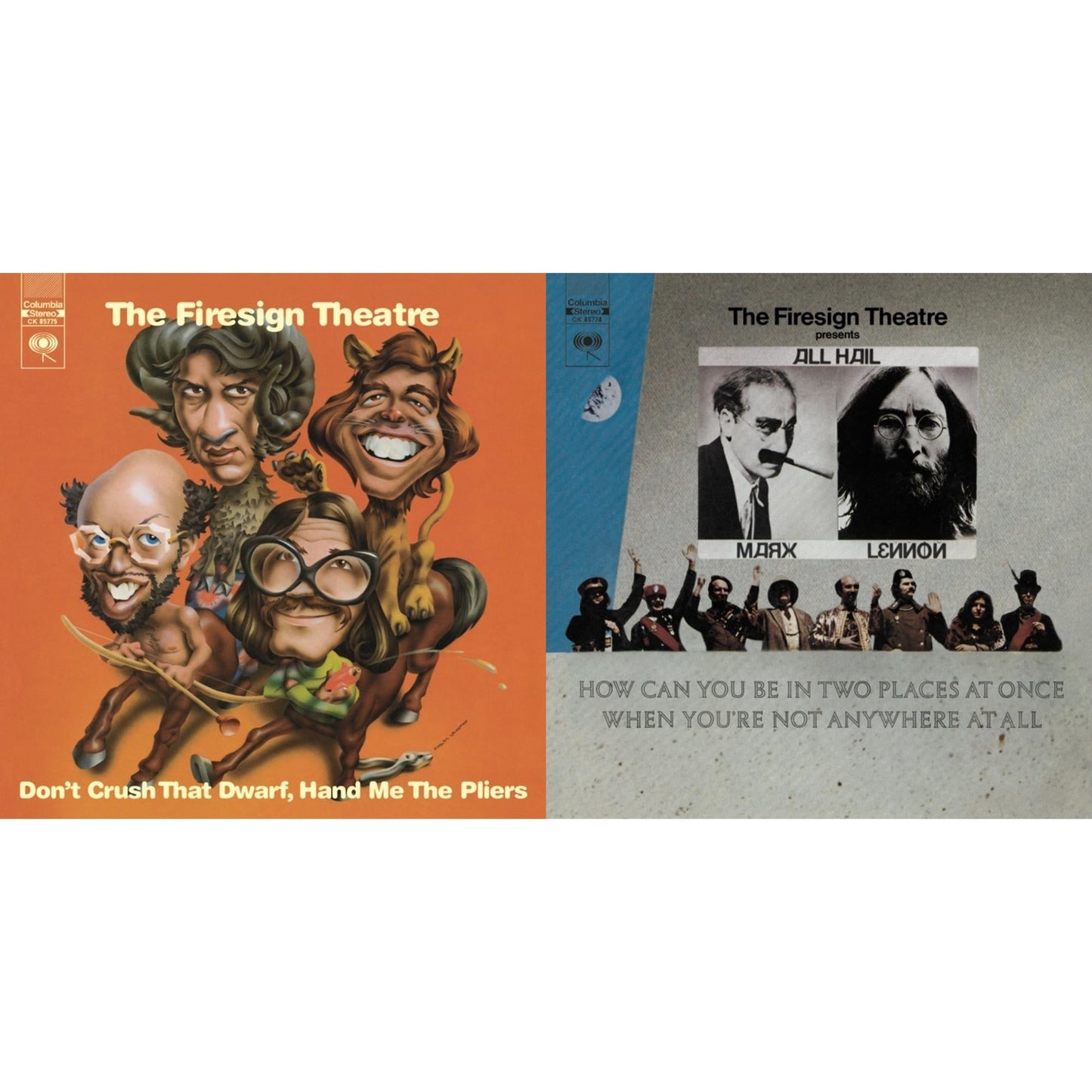 Firesign Theatre - How Can You Be In Two Places At Once When You're & Don't Crush That Dwarf Hand Me The Pliers - CD Bundle