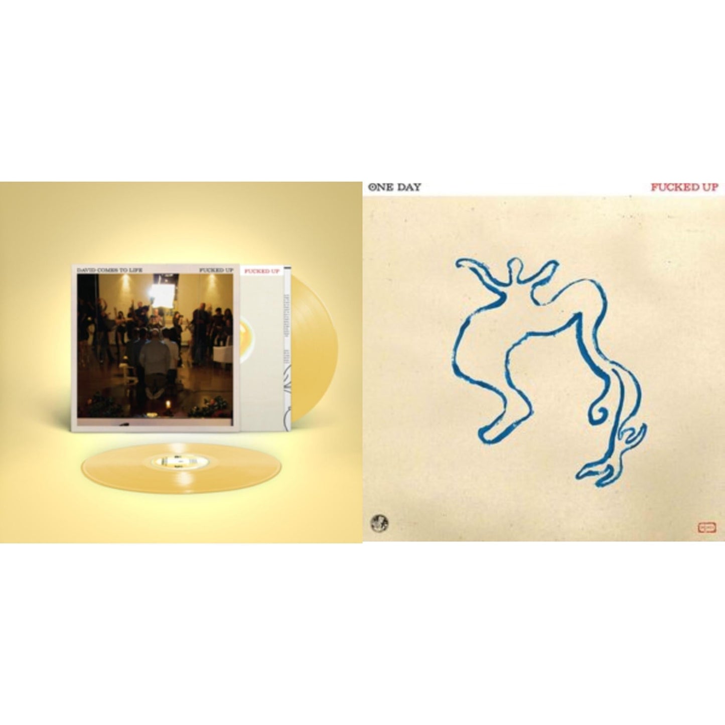 Fucked Up - David Comes To Life (Yellow Vinyl/2LP) & One Day