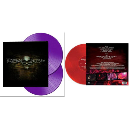 Flotsam & Jetsam - Flotsam & Jetsam (Purple LP Vinyl) & Live In Phoenix (Red LP Vinyl)