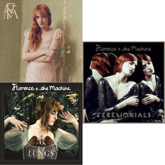 Florence & The Machine - Lungs & Ceremonials & High As Hope (X) - LP Vinyl Bundle