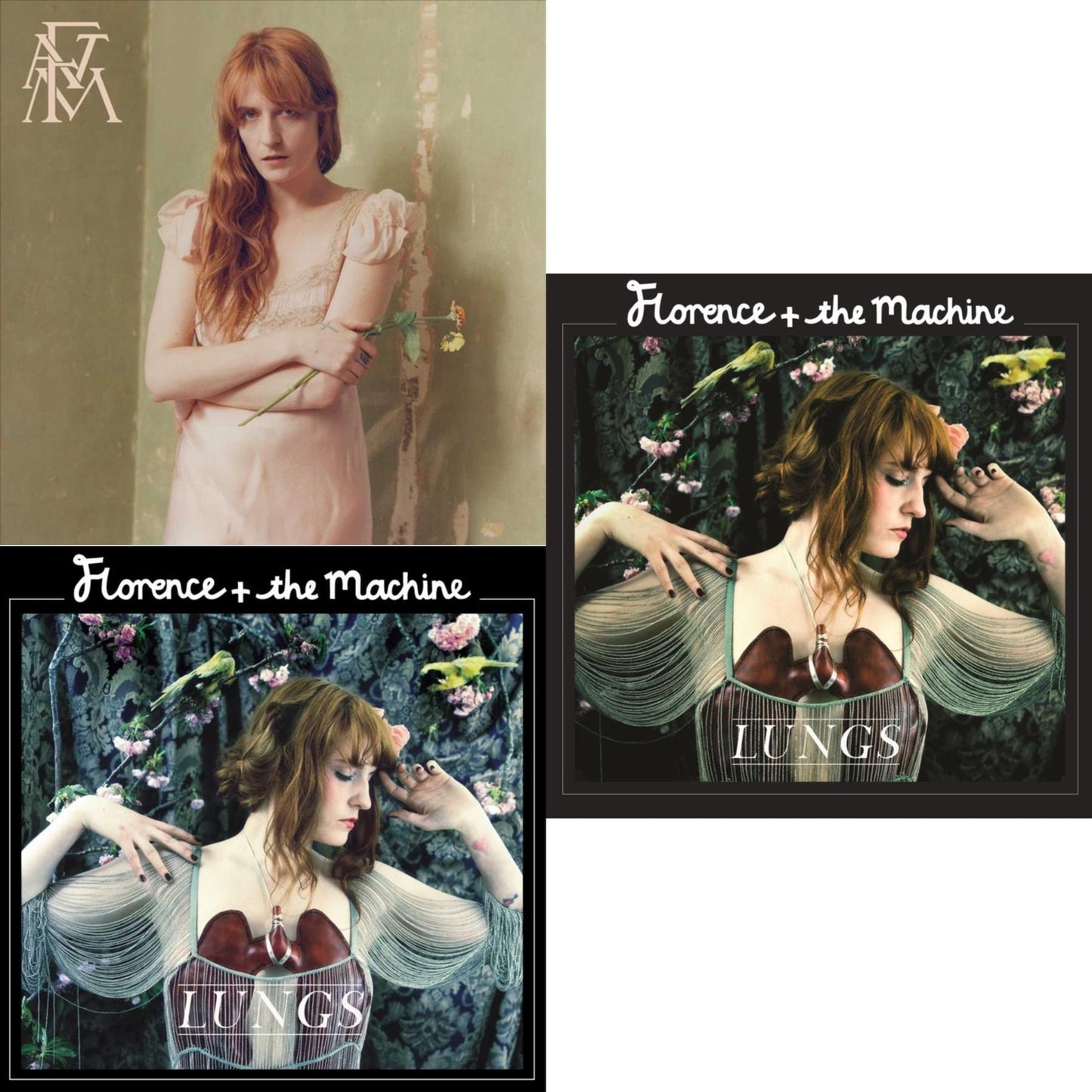 Florence & The Machine - Lungs & High As Hope (X) & Lungs (Red LP Vinyl)