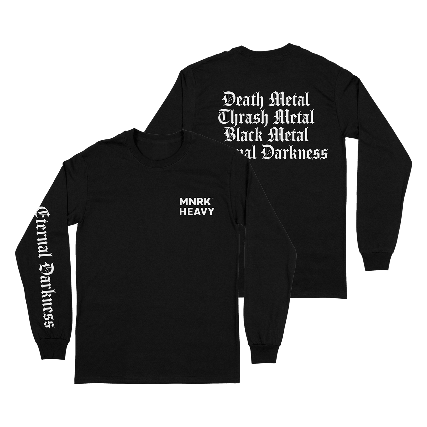 MNRK Heavy Label Mens Long Sleeve