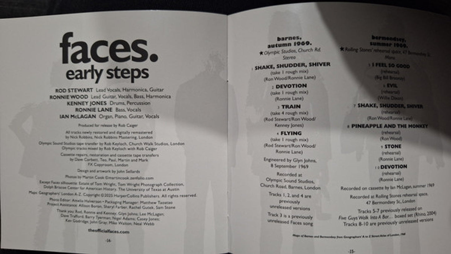 Faces – Early Steps Music CD
