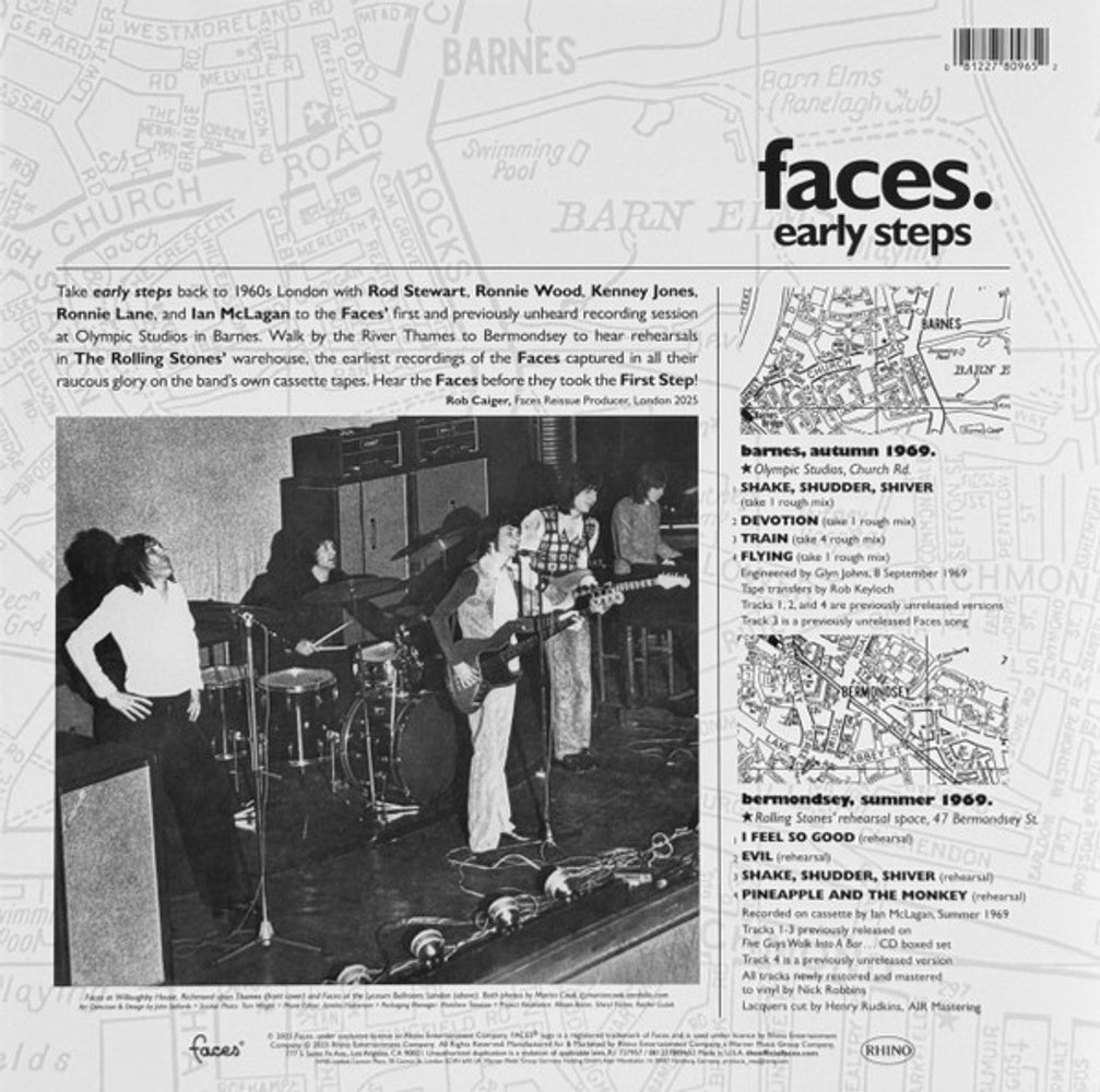 Faces – Early Steps (LP Vinyl) Vinyl Record
