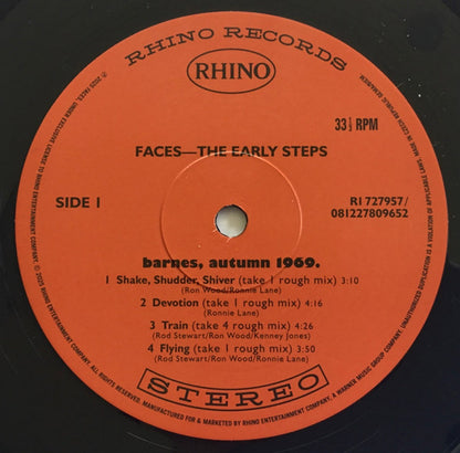 Faces – Early Steps (LP Vinyl) Vinyl Record
