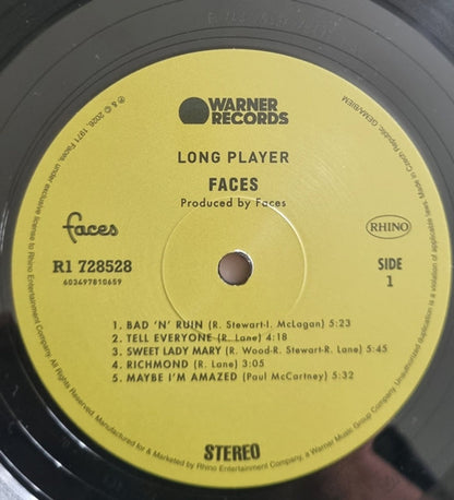 Faces – Long Player (LP Vinyl) Vinyl Record