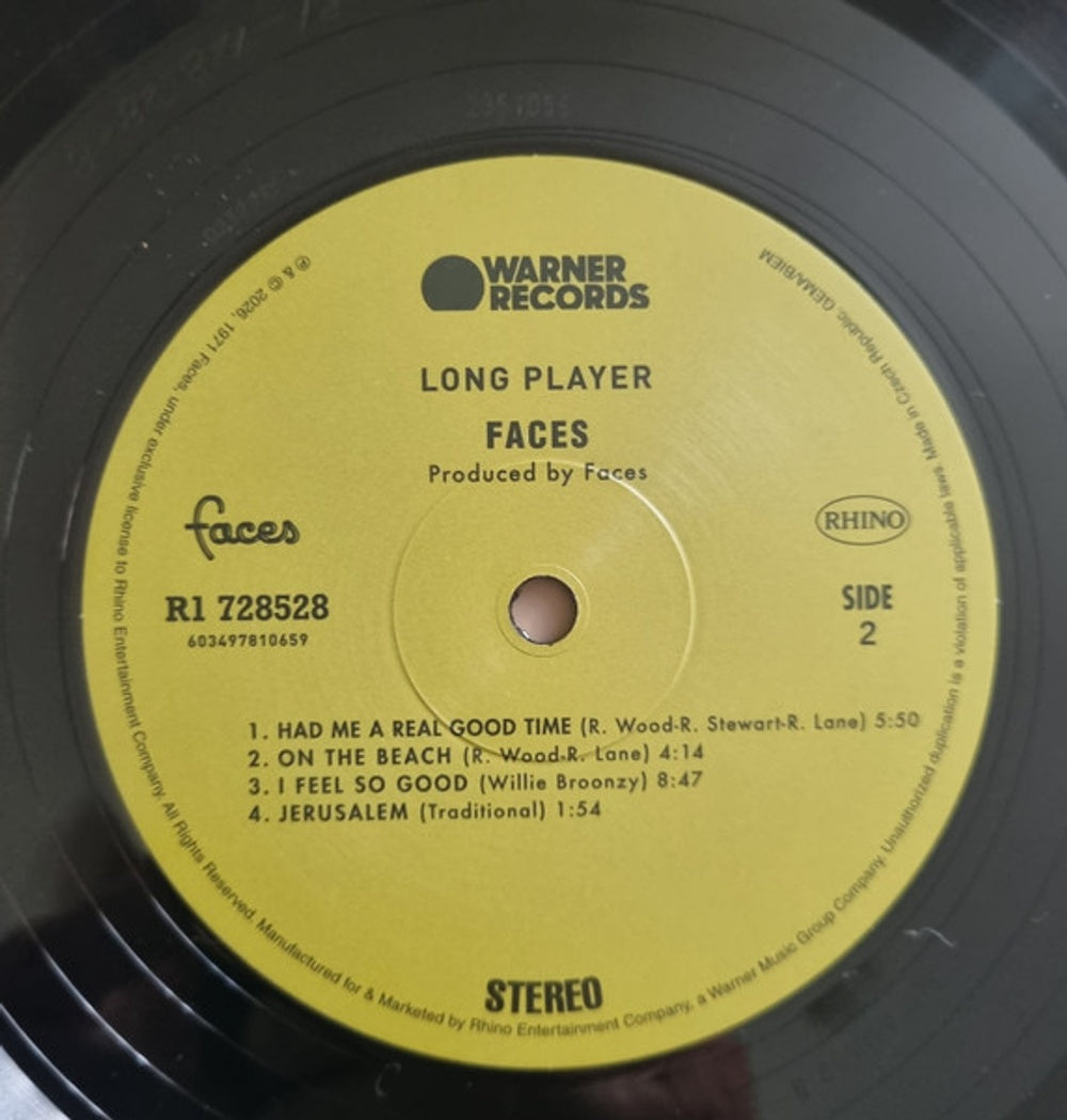 Faces – Long Player (LP Vinyl) Vinyl Record