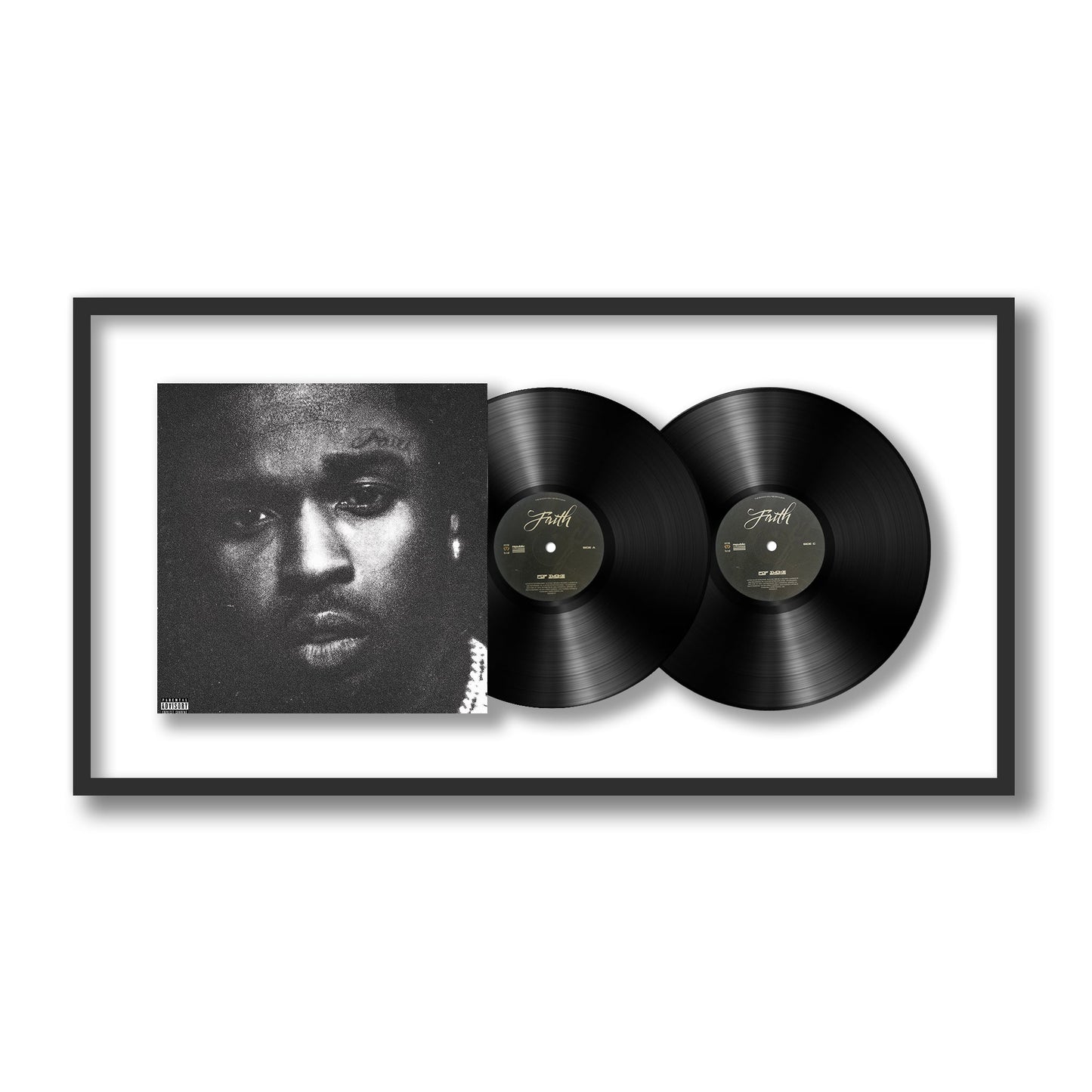 Pop Smoke Faith Framed Vinyl Record